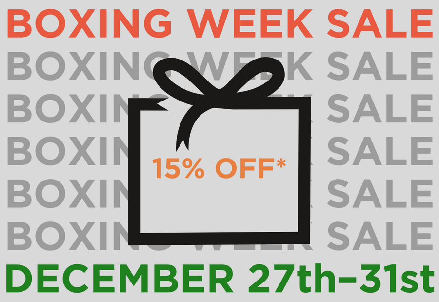 Boxing Week Sale: Dec. 27-31