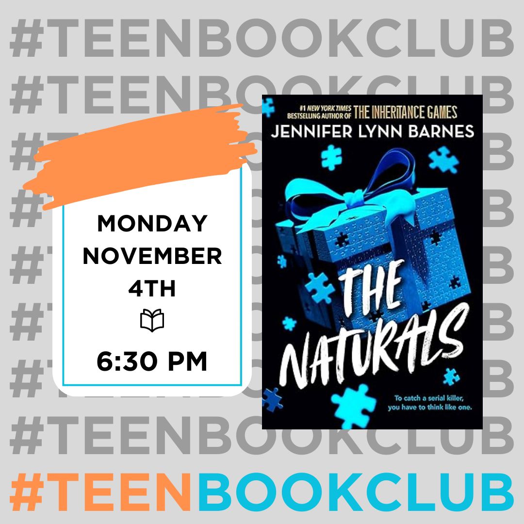 Teen Book Club: Nov. 4