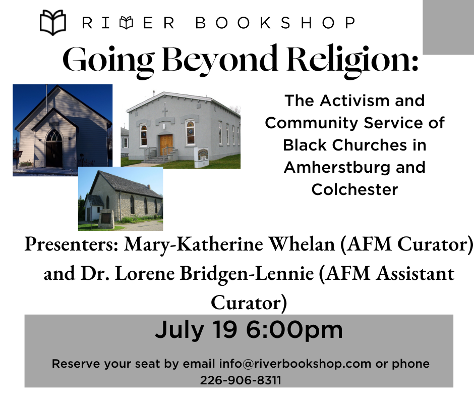 GOING BEYOND RELIGION: The Activism and Community Service of Black Churches in Amherstburg and Colchester
