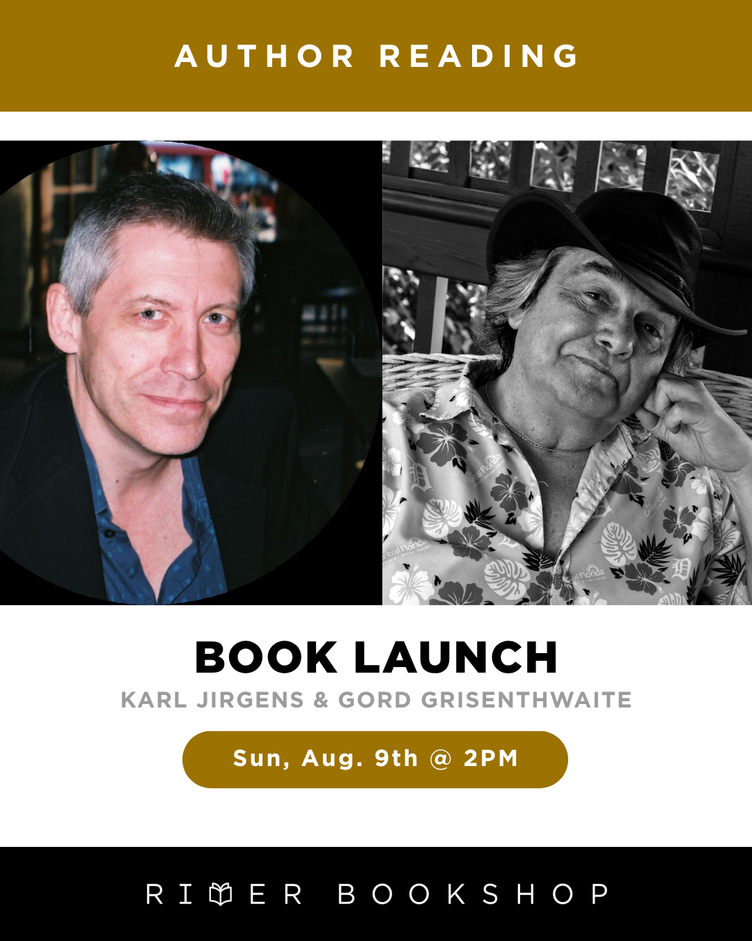 Book Launch: Aug. 9
