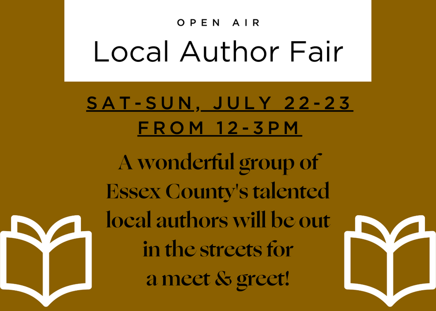 Local Author Fair: July 22-23