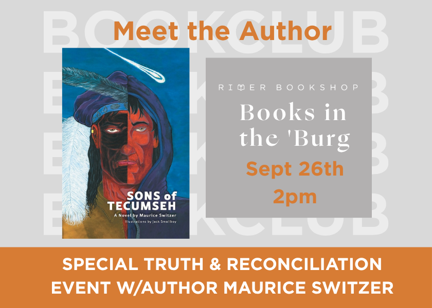 Sons of Tecumseh Author Event: Sep. 26