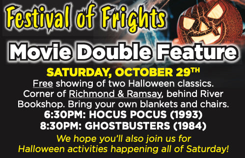 Double Movie Feature & Halloween Books