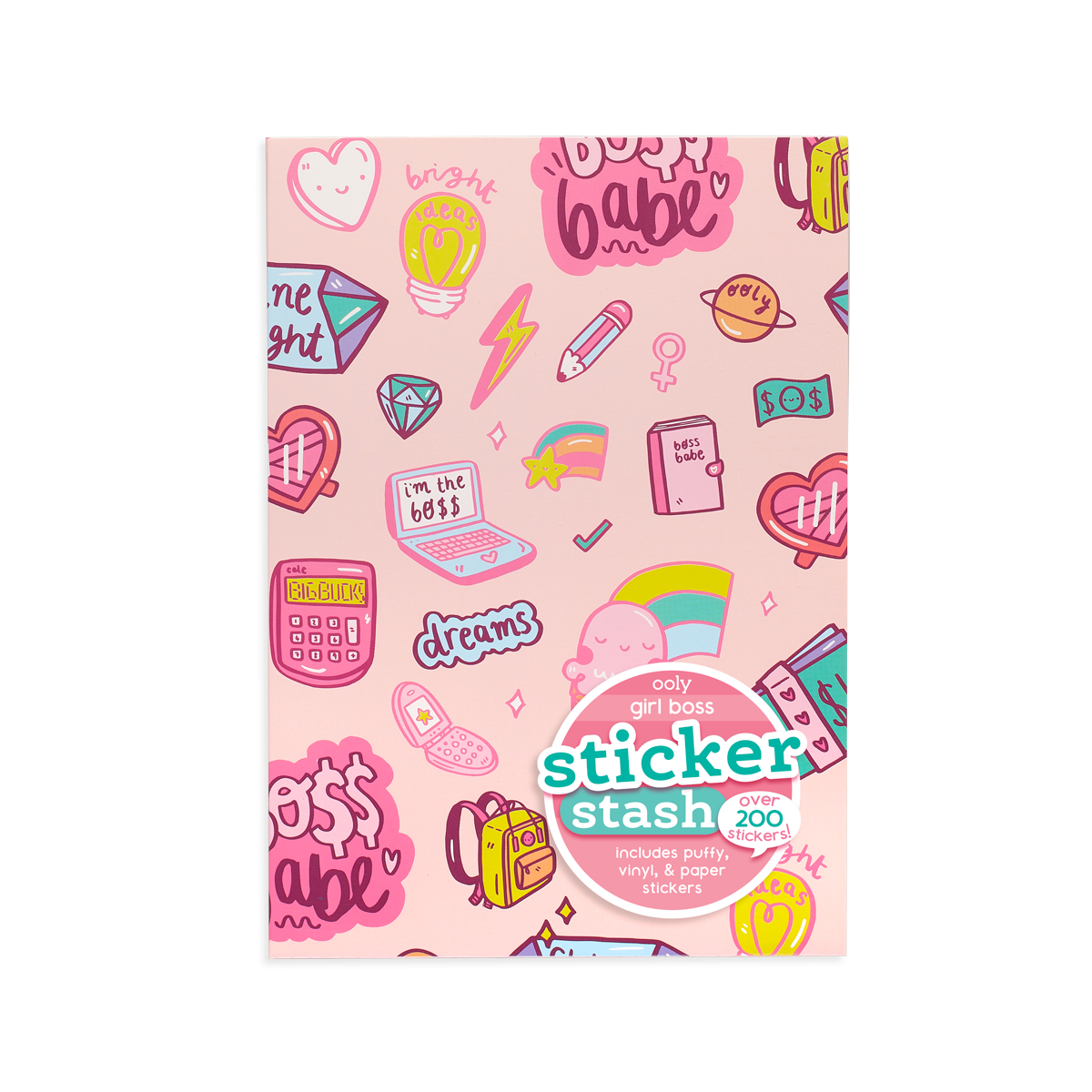 STICKER STASH - GIRL BOSS