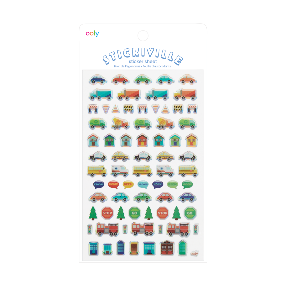 STICKIVILLE SKINNY - WORKIN' WHEELS (1 SHEET)