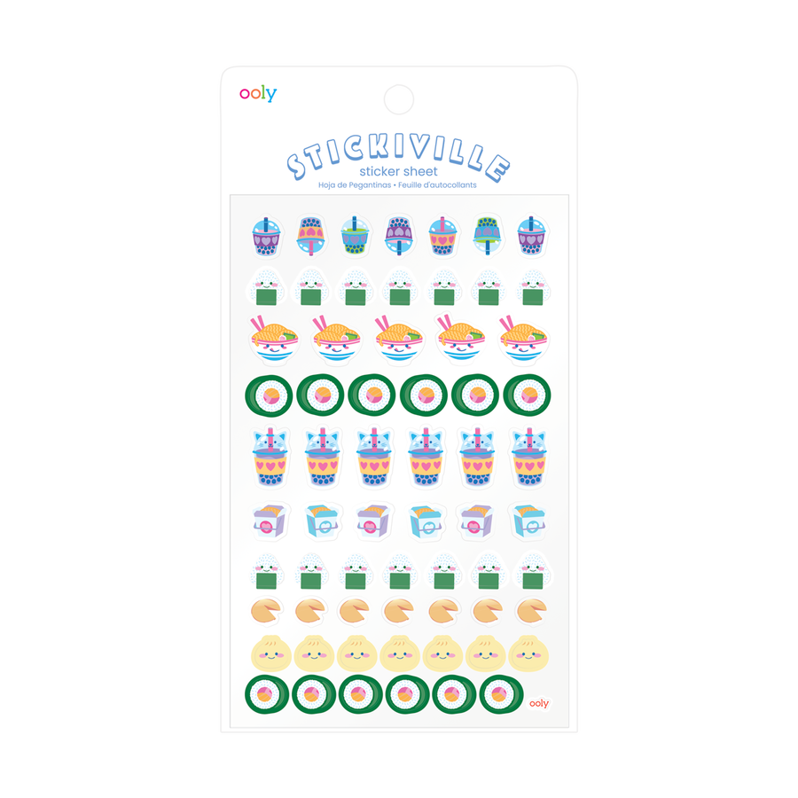 STICKIVILLE SKINNY - RAMEN & SUSHI (1 SHEET)