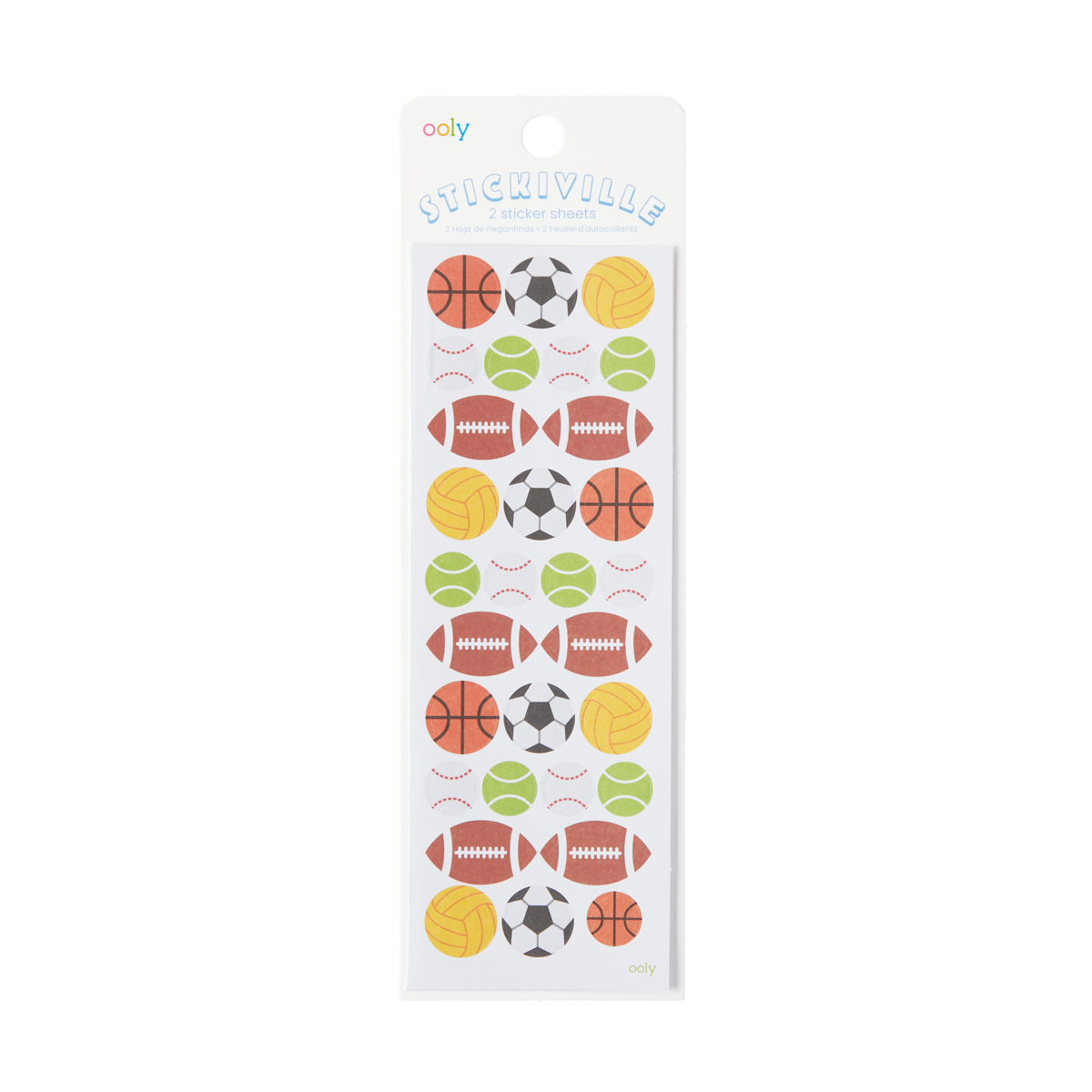 STICKIVILLE SKINNY - SPORT BALLS (MATTE PAPER)