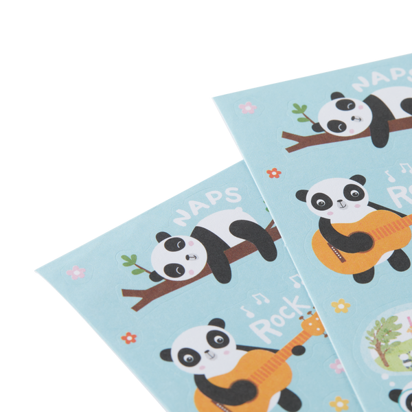 Stickiville Playful Pandas Stickers