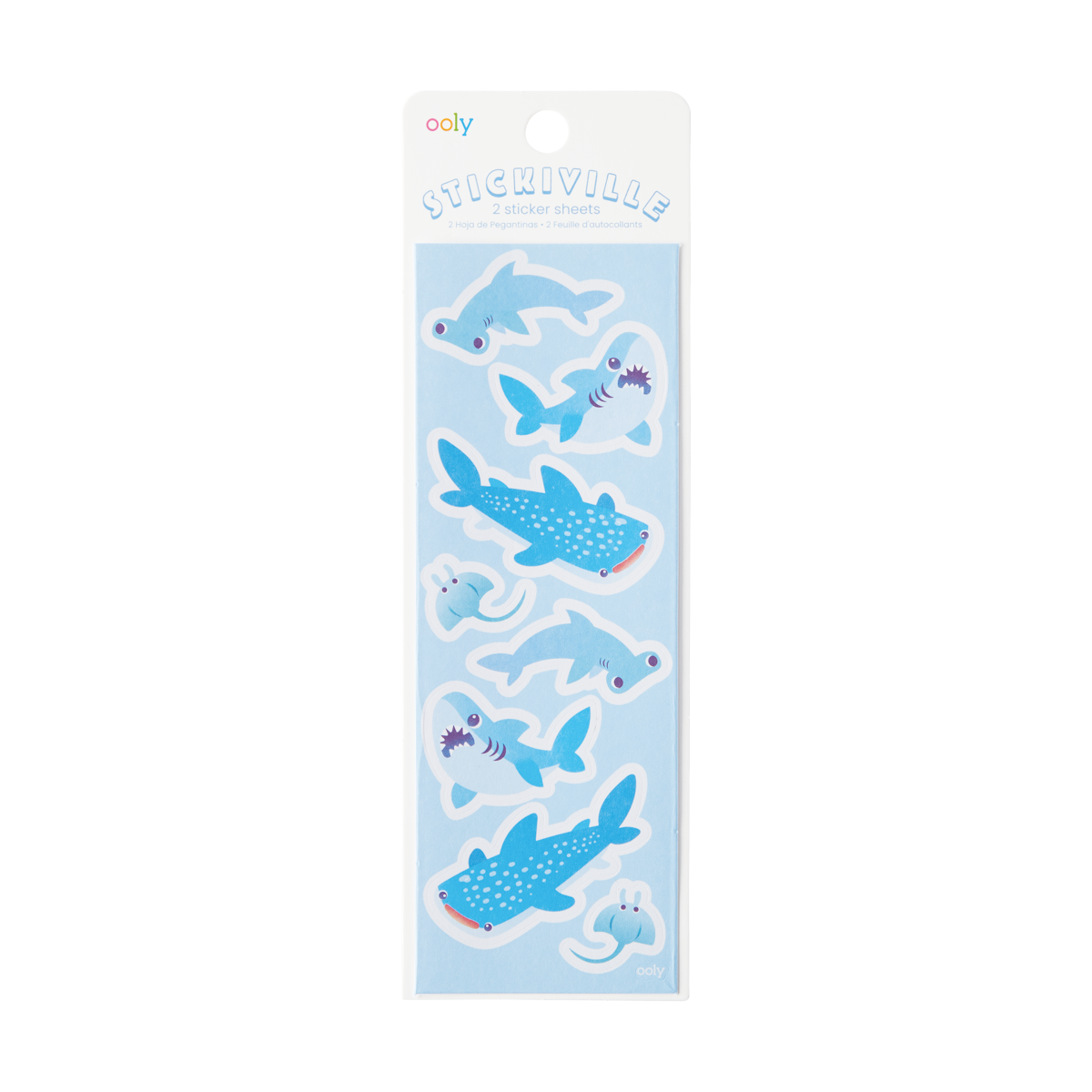STICKIVILLE SKINNY - SHARKS & RAYS (MATTE PAPER)
