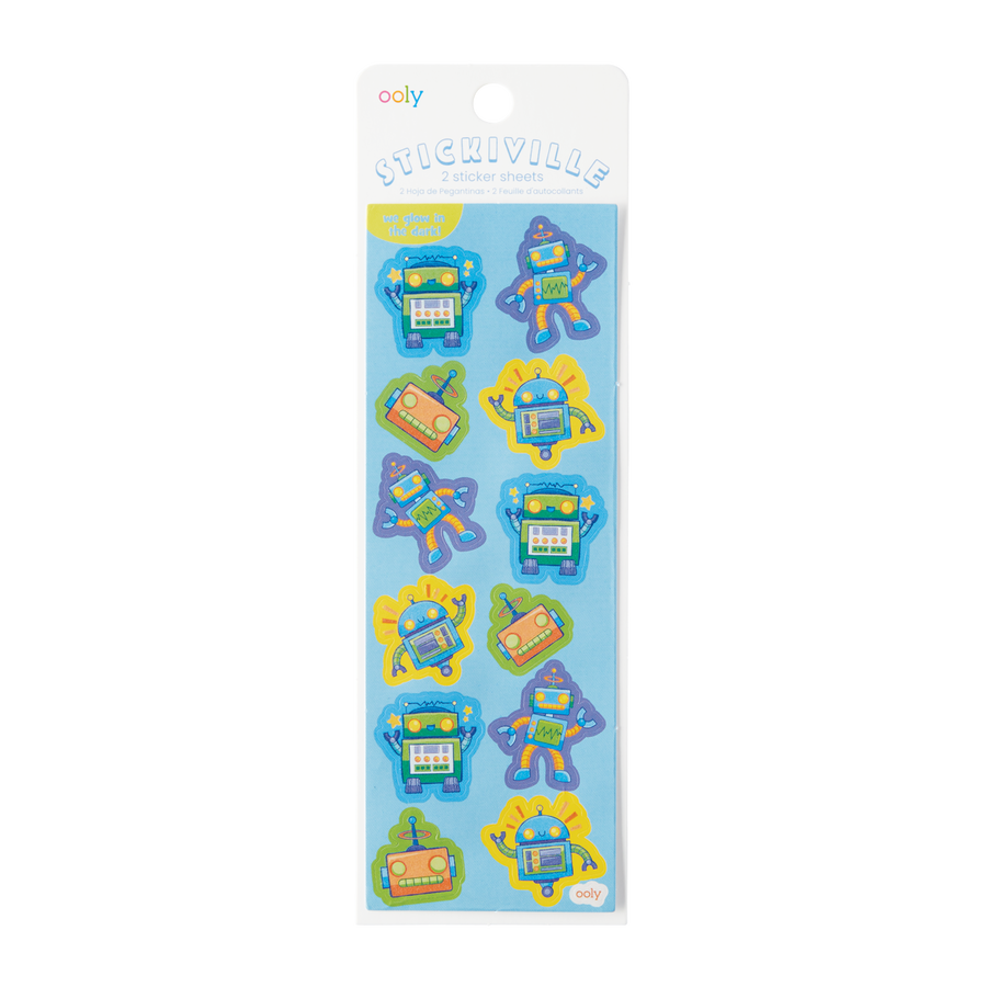STICKIVILLE SKINNY - ROBOTS (HOLOGRAPHIC)