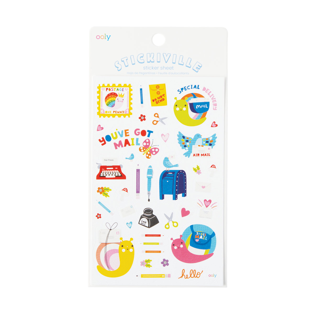 STICKIVILLE STANDARD - SNAIL MAIL (TEXTURED MATTE PAPER)