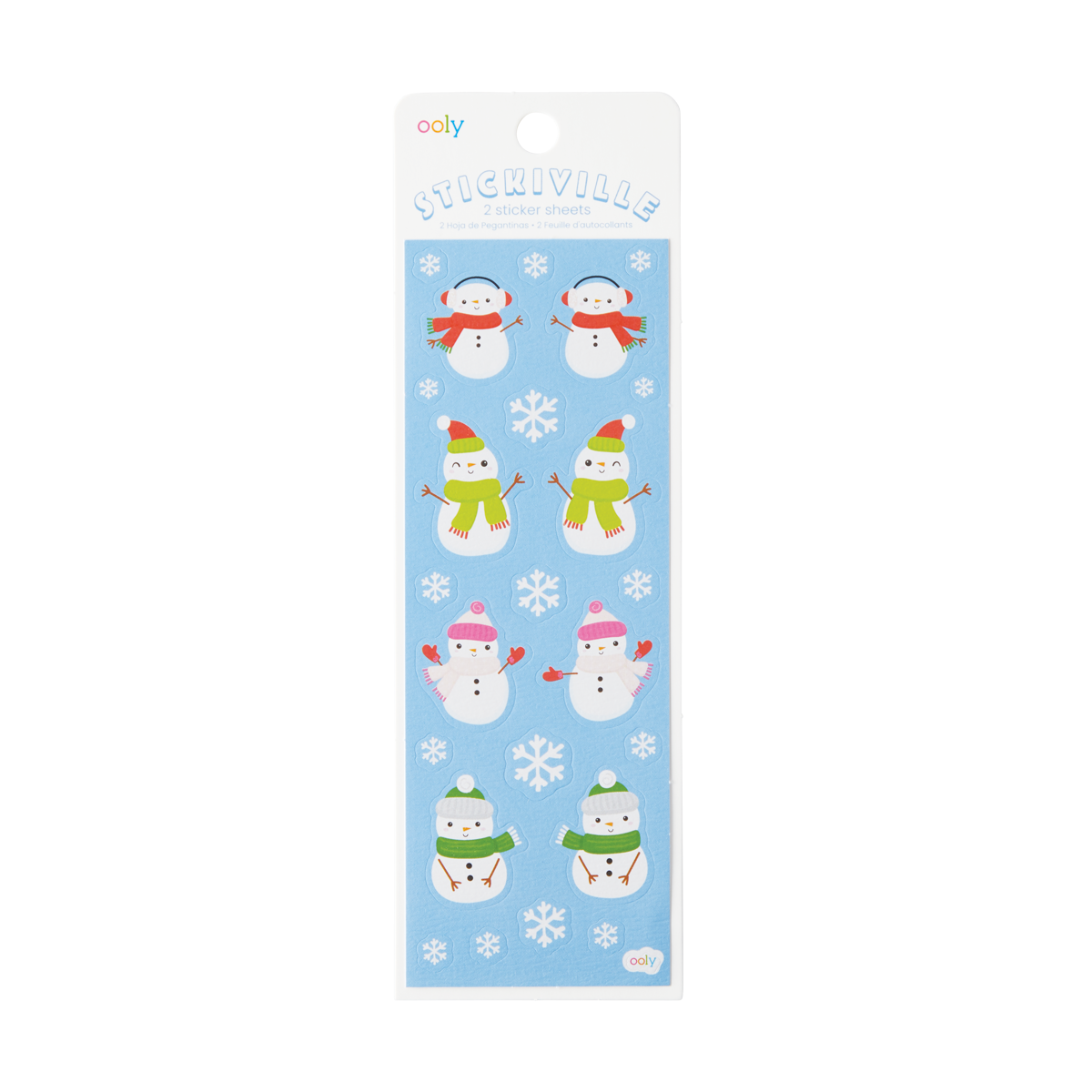 STICKIVILLE SKINNY - SNOW FRIENDS (TEXTURED MATTE PAPER)