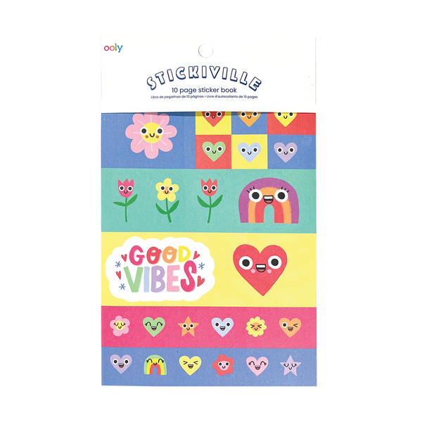 Stickiville Happy Hearts Sticker Book