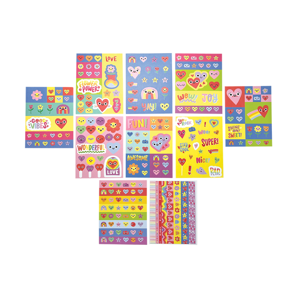 Stickiville Happy Hearts Sticker Book