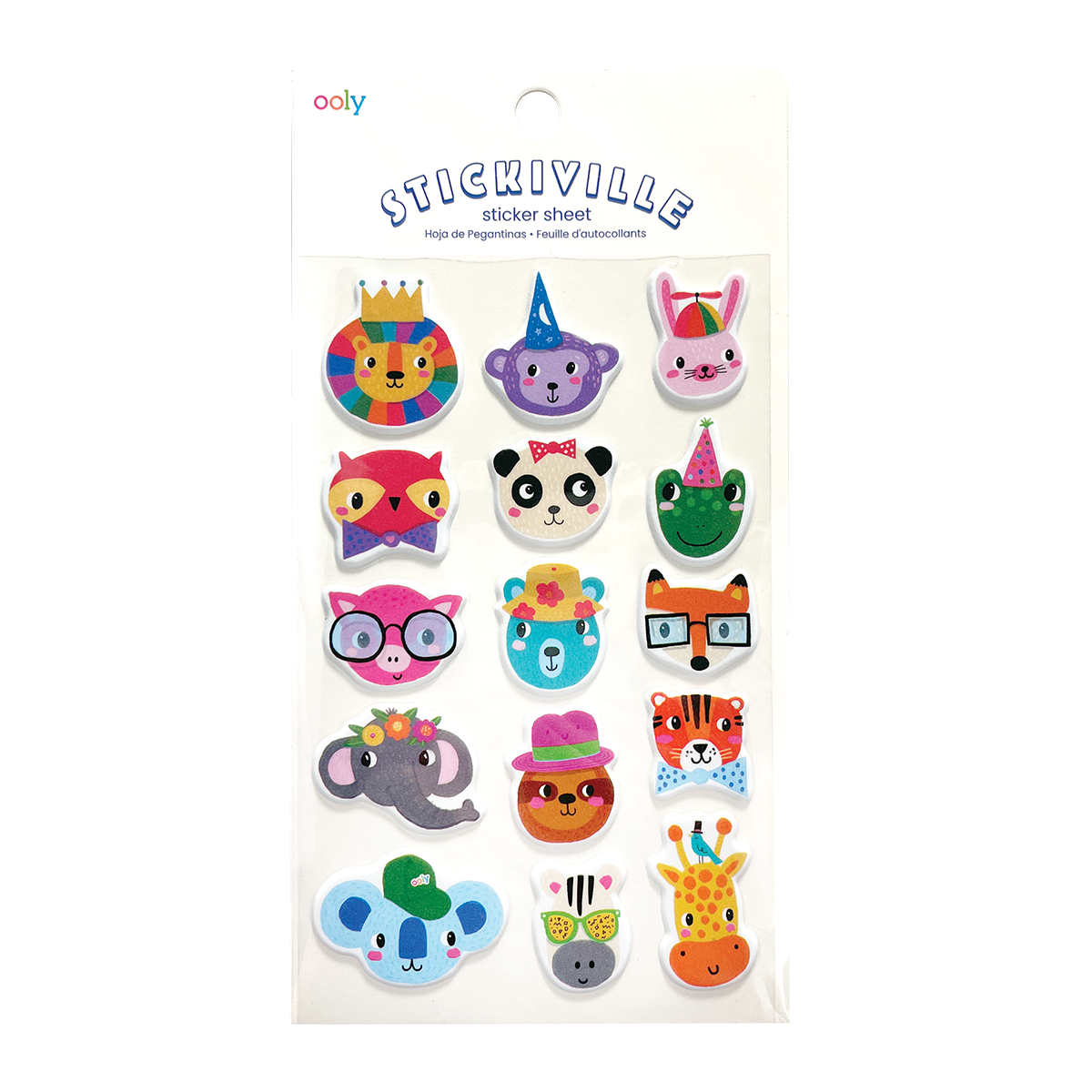 STICKIVILLE STANDARD - PARTY ANIMALS (PUFFY)