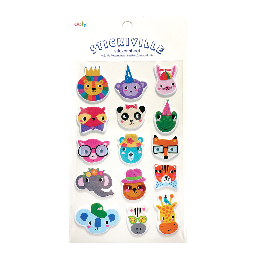STICKIVILLE STANDARD - PARTY ANIMALS (PUFFY)