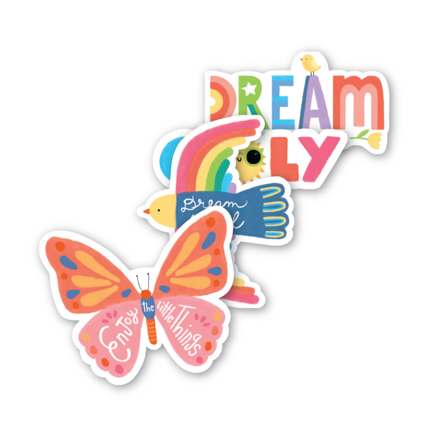 STICKIVILLE STICKERS: DREAM - VINYL (4 DIE-CUT)(VINYL)