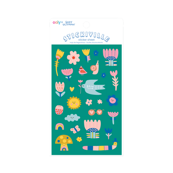 Stickiville x Suzy Ultman: Garden of Love Stickers