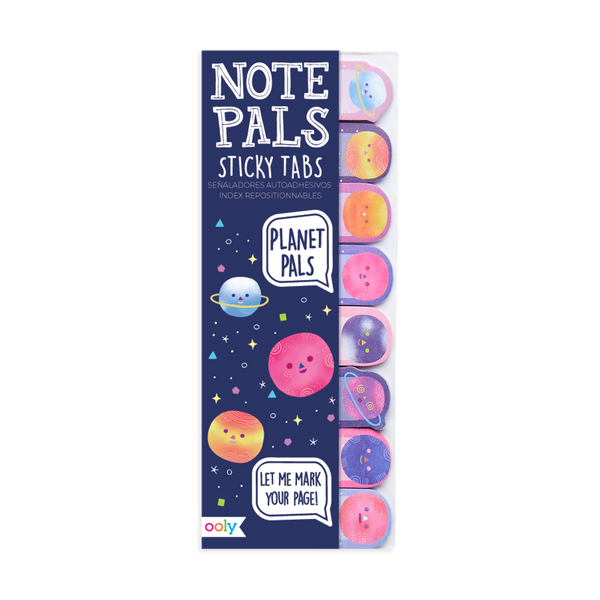 Note Pals Sticky Tabs - Planet Pals