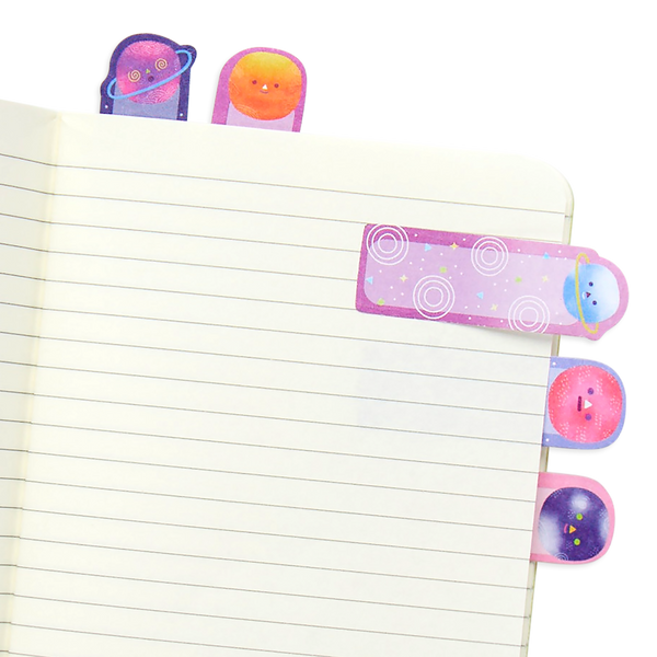 Note Pals Sticky Tabs - Planet Pals