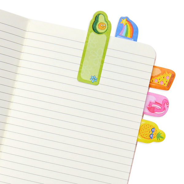 Note Pals Sticky Tabs - Cute Doodle World