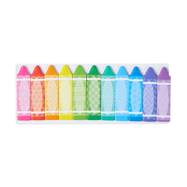 Note Pals Sticky Tabs - Rainbow Crayons