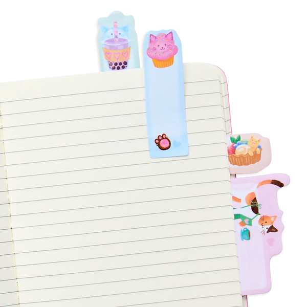 Note Pals Sticky Tabs - Cat Cafe