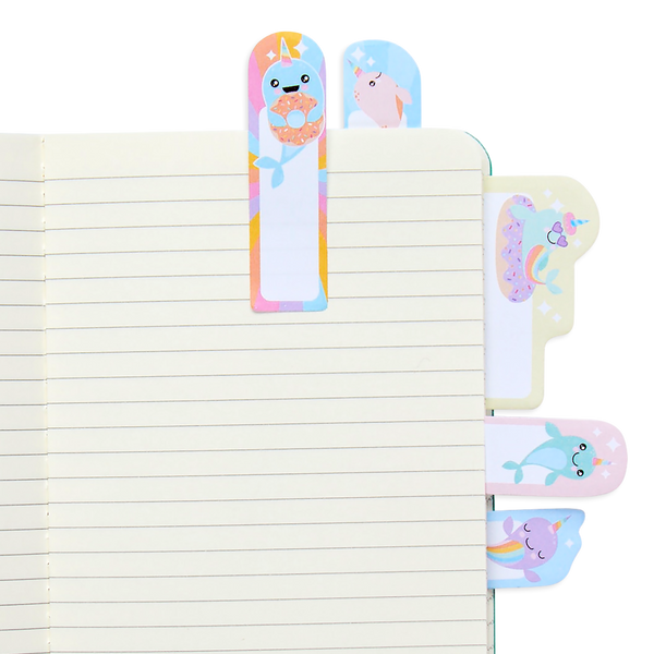 Note Pals Sticky Tabs - Nom Nom Narwhal