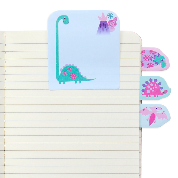 Note Pals Sticky Tabs - Cute Dinos