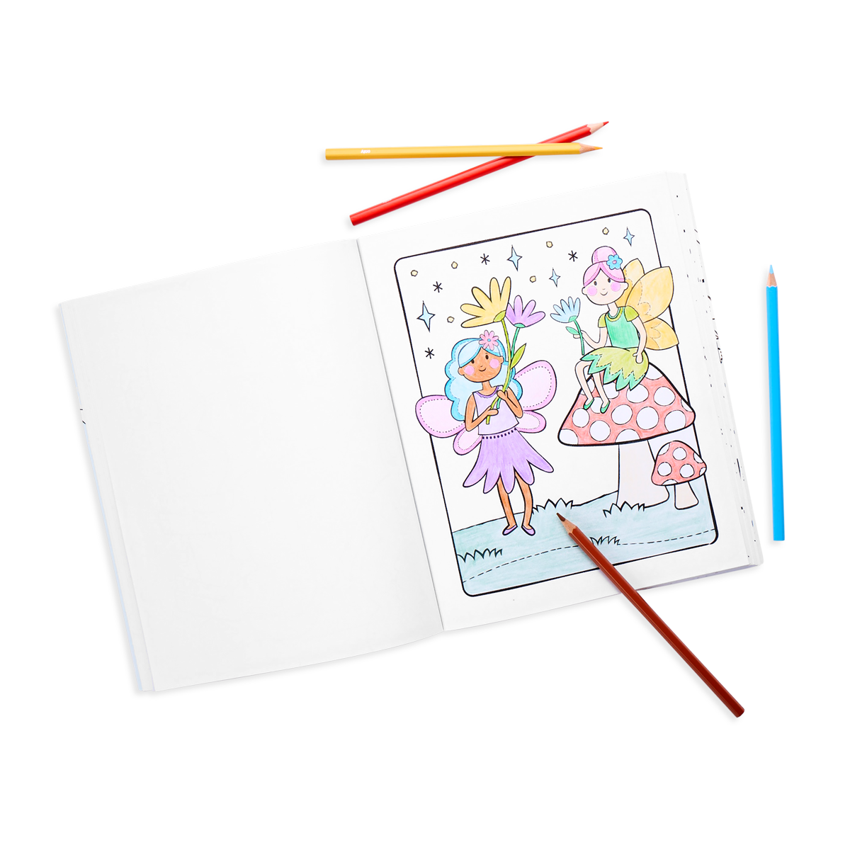 COLOR TOGETHER COLORED PENCILS - SET OF 24 (18 CLASSIC & 6 SKIN TONE COLORS)