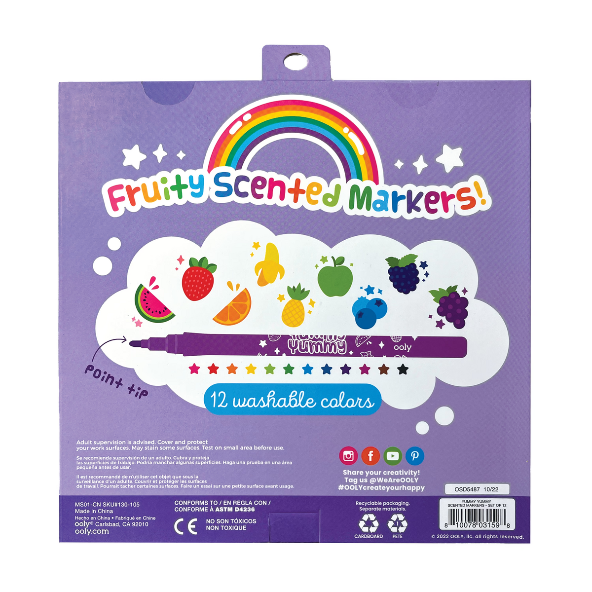 Yummy Yummy Scented Markers