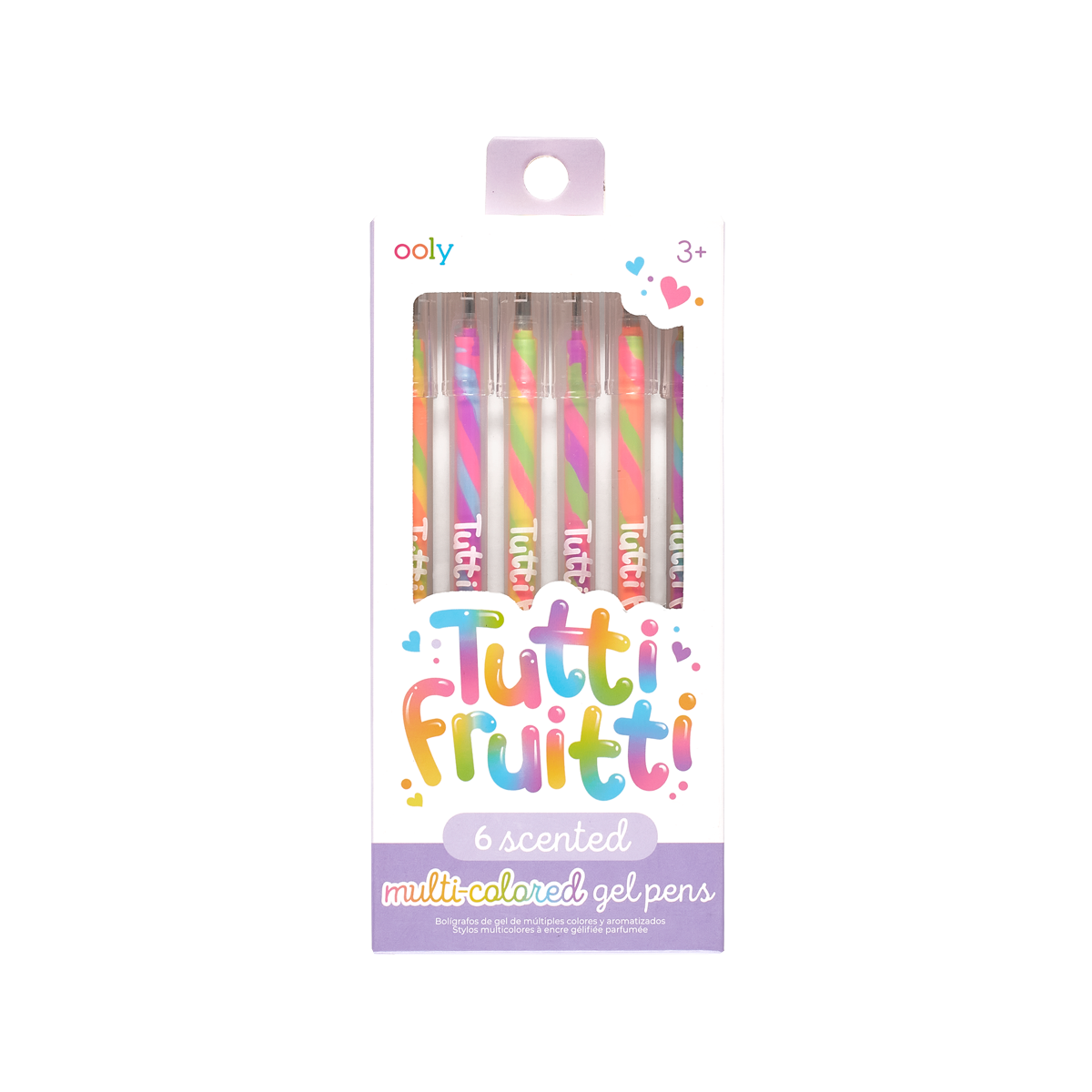 TUTTI FRUITTI SCENTED GEL PENS - SET OF 6