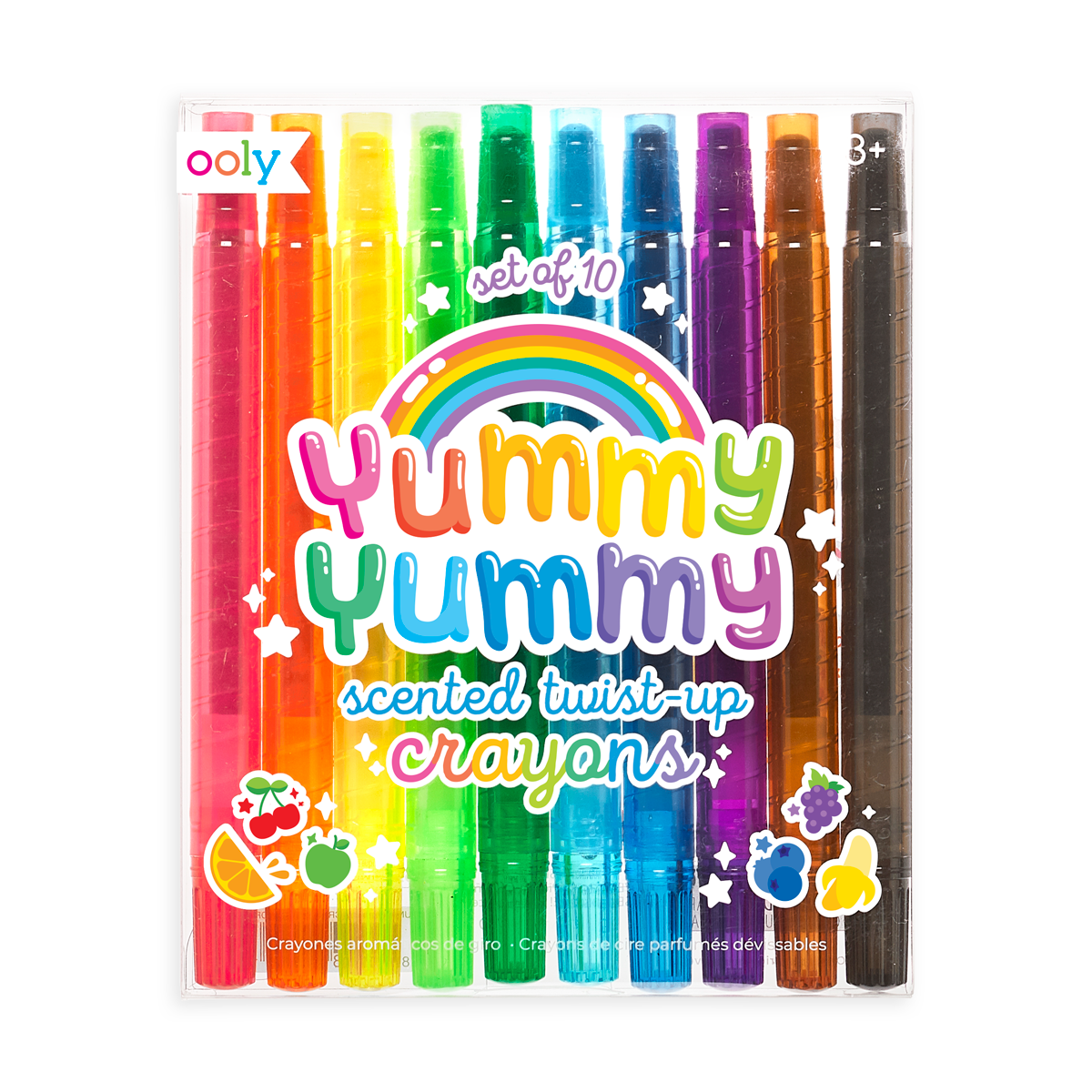 Yummy Yummy Scented Twist-Up Crayons