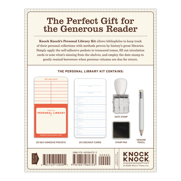PERSONAL LIBRARY KIT