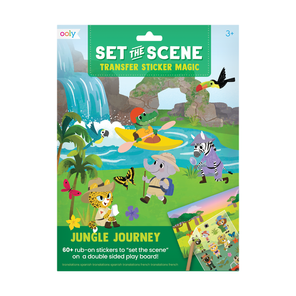 Set The Scene Transfer Stickers Magic - Jungle Journey
