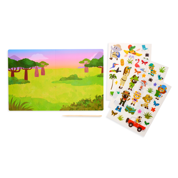 Set The Scene Transfer Stickers Magic - Jungle Journey