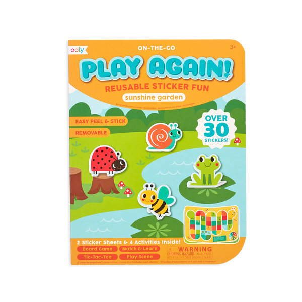 Play Again! Mini On-The-Go Activity Kit - Sunshine Garden