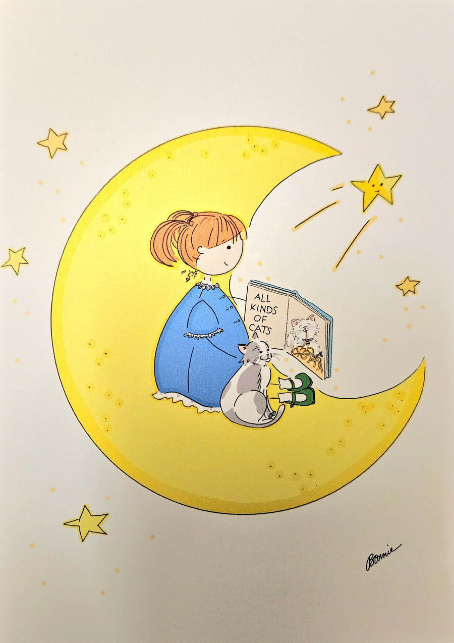 All Kinds of Cats on the Moon