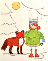 Into the Woods Greeting Card