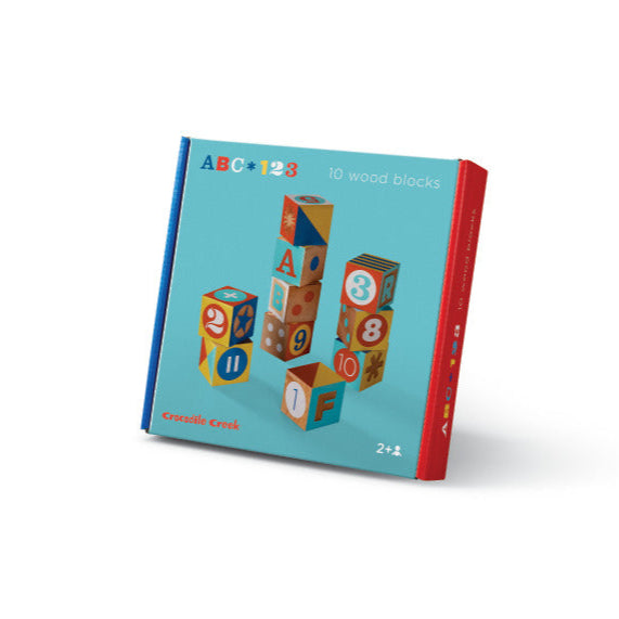 ABC 123 Wood Blocks