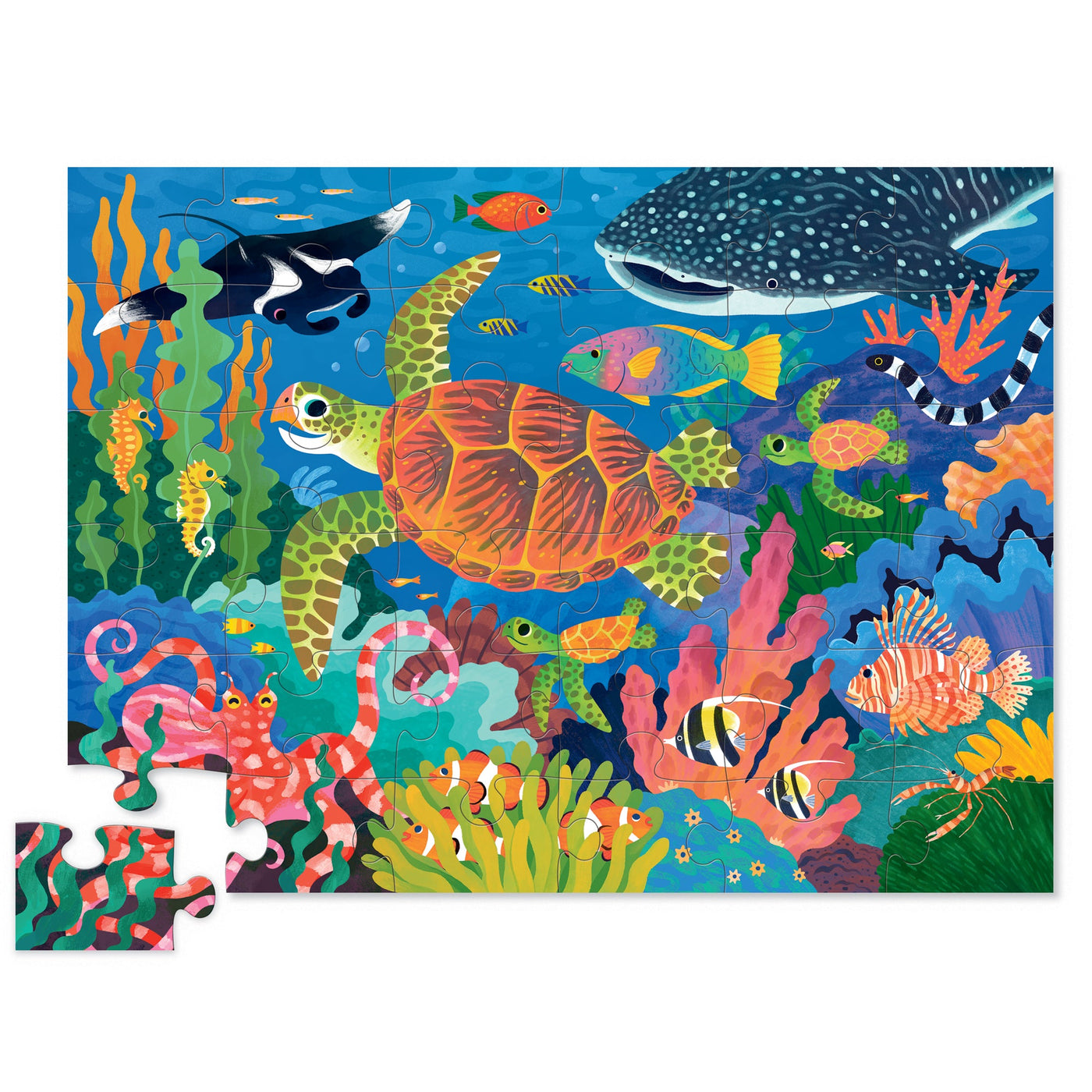 Sea Turtle | 36-PC Foil Puzzle