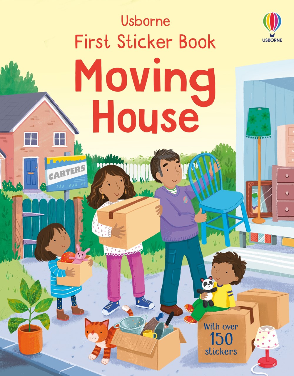 First Sticker Book Moving House