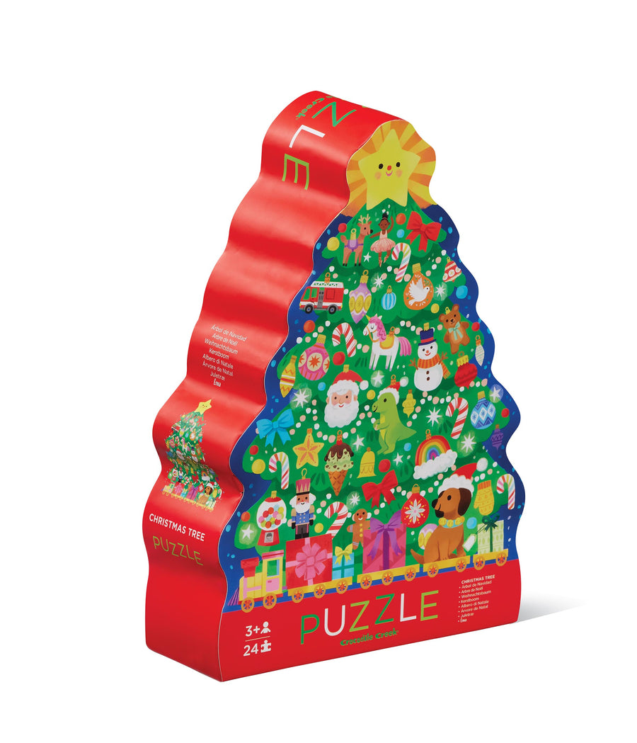 24-pc Puzzle/Christmas Tree