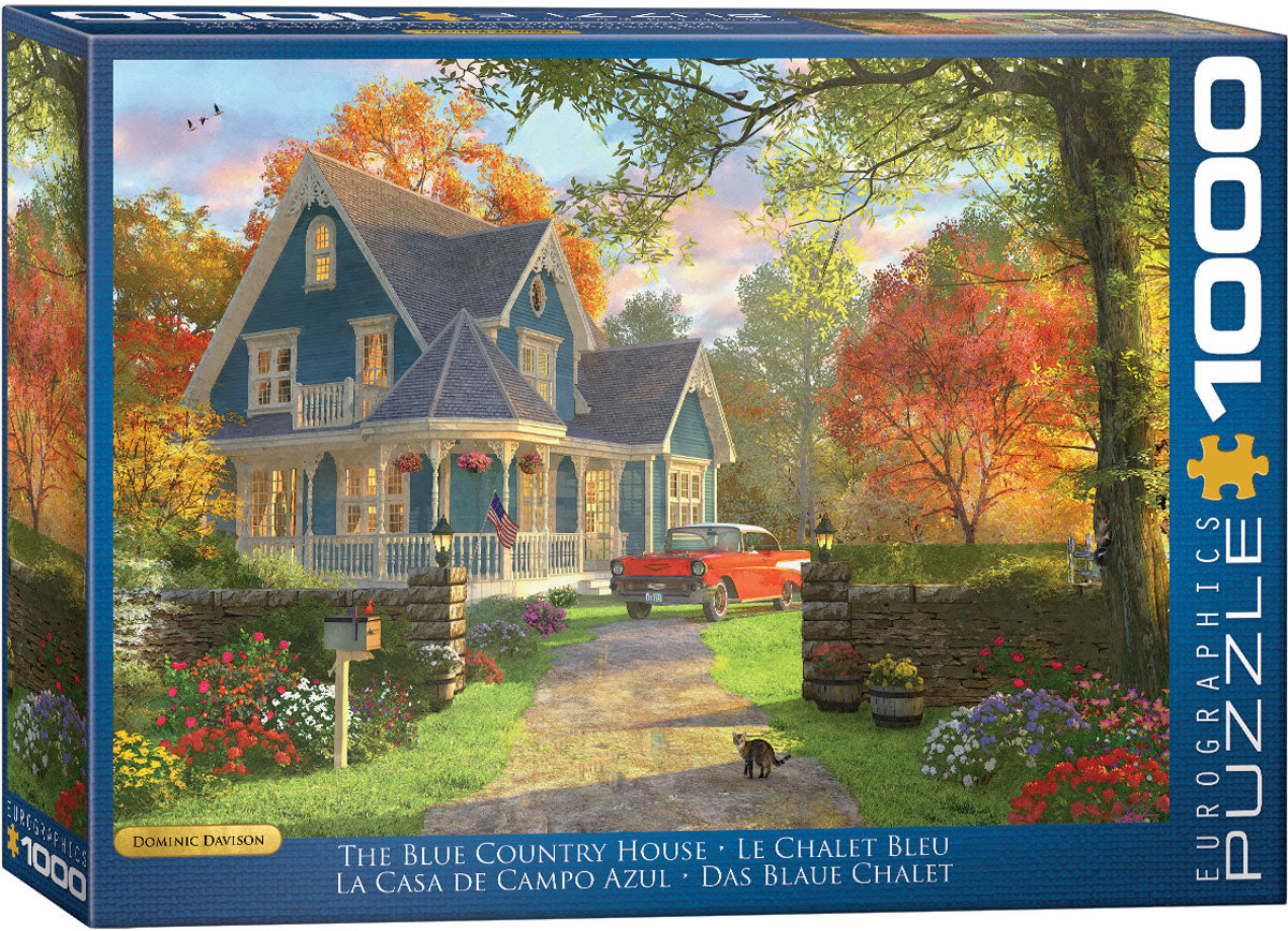The Blue Country House by Dominic Davison