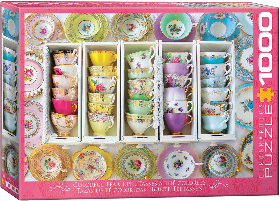 Colorful Tea Cups