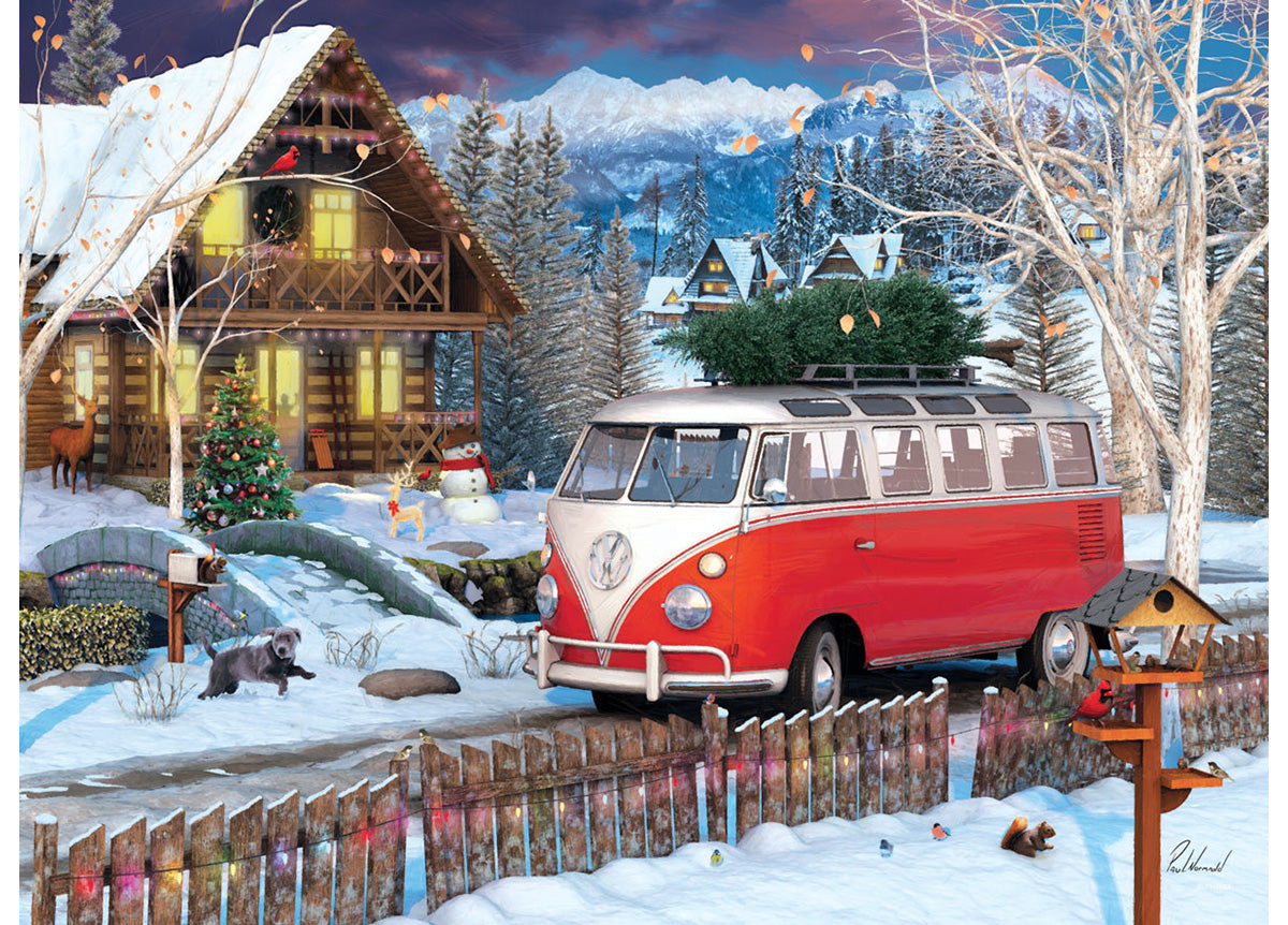 VW Christmas Bus