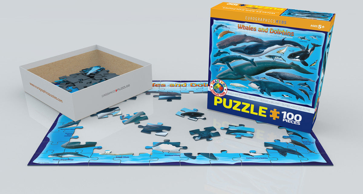 Whales and Dolphins - 100 Pieces