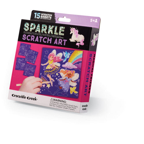 Sparkle Scratch Art/Magical friends