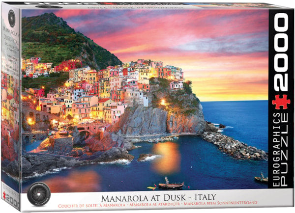 Manarola at Dusk, Italy