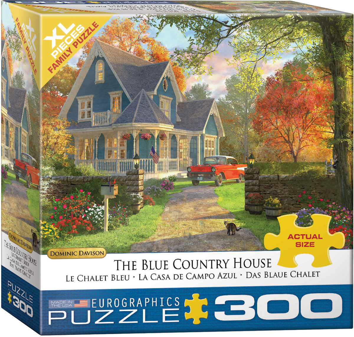 The Blue Country Home by Dominic Davison